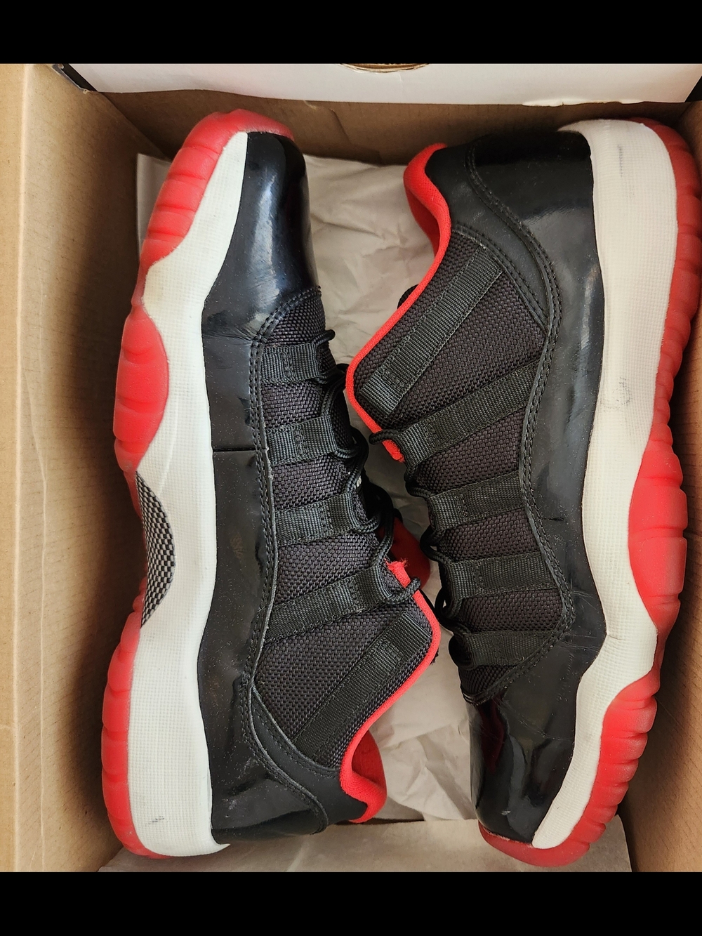 Jordan 11 Low Bred OG Box 7Y (8.5W)